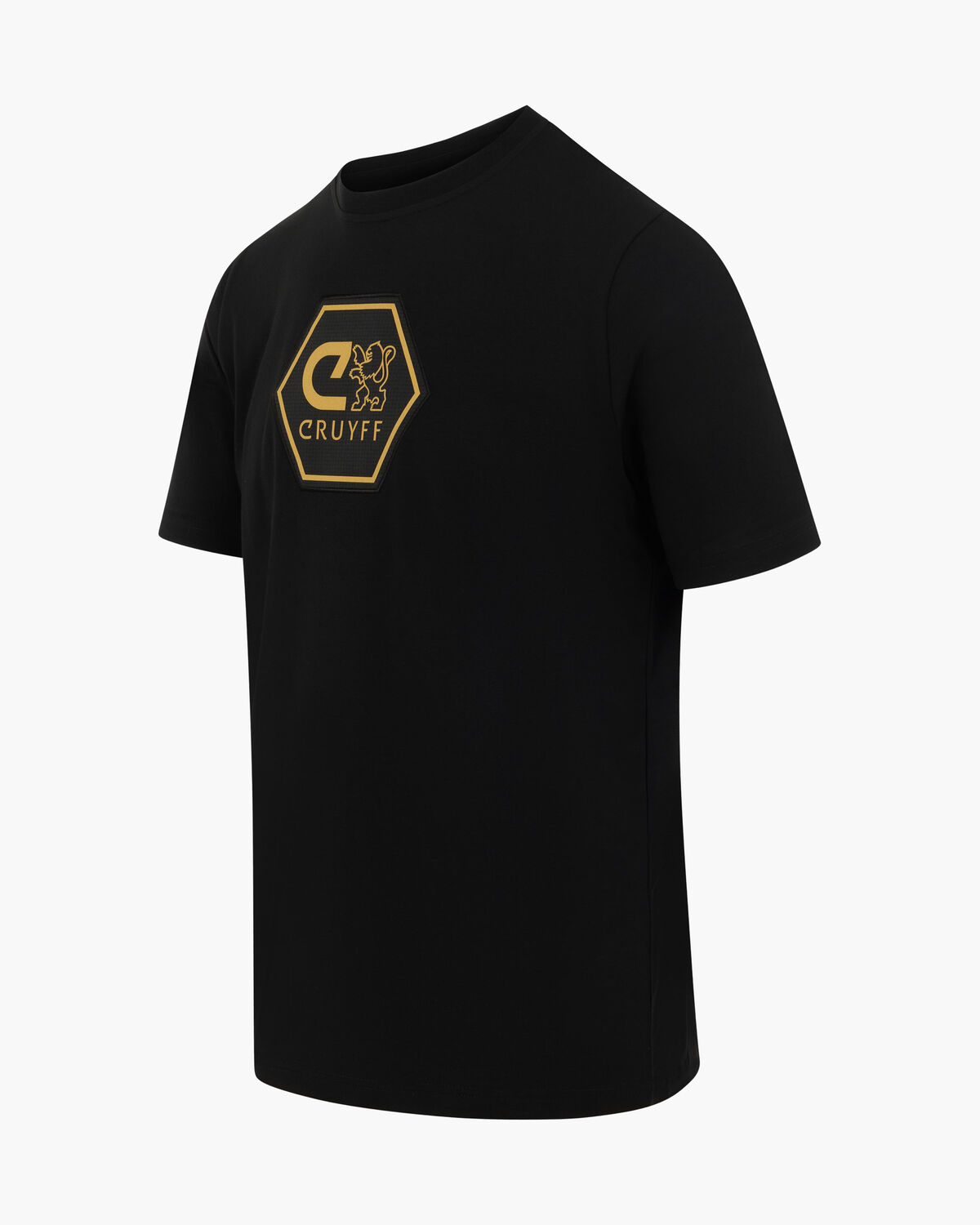 C-Lion Tee, Black/Gold, hi-res