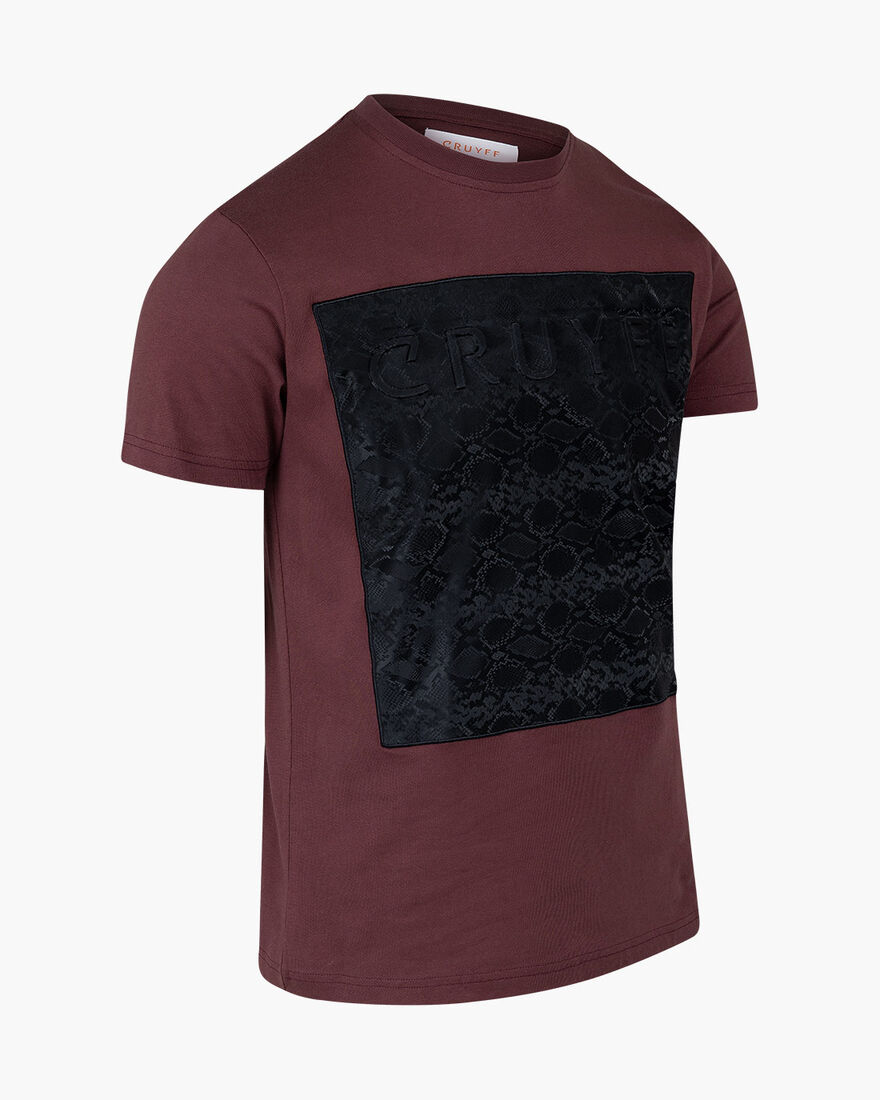 Culebra Tee - 95% Cotton 5% Elastane, Black/Brown, hi-res