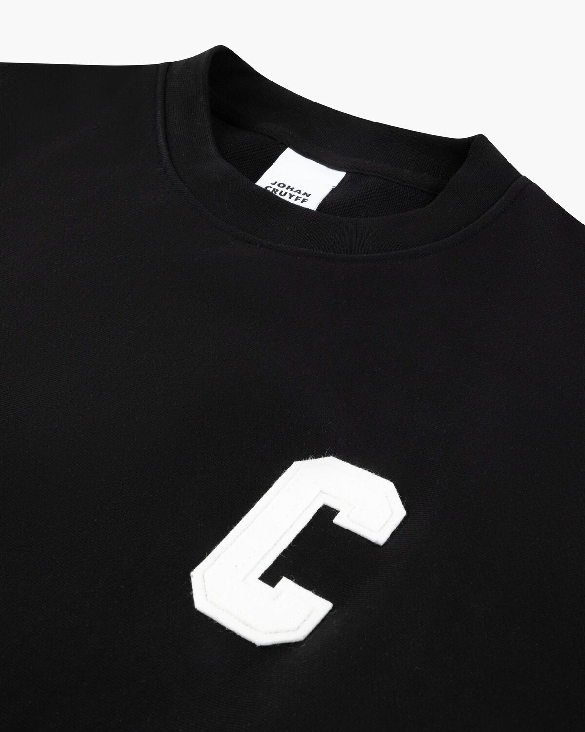 JC Sweat Crewneck, Black, hi-res