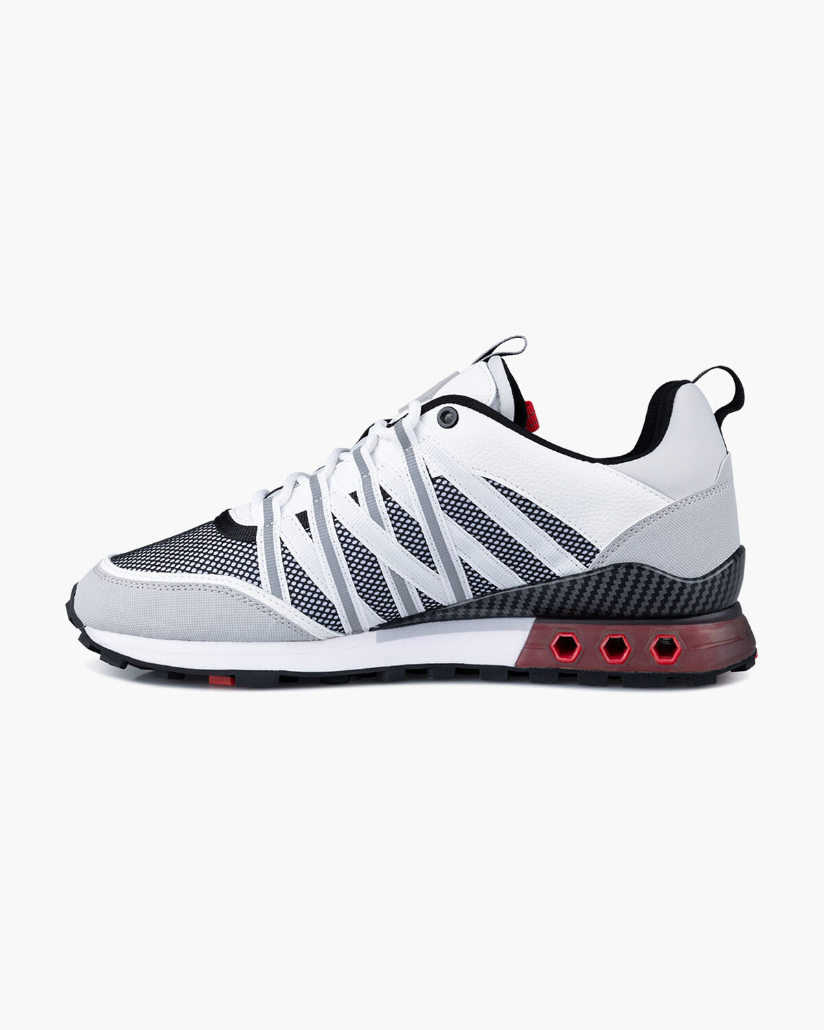 Fearia Hex - Tech, White/Red, hi-res
