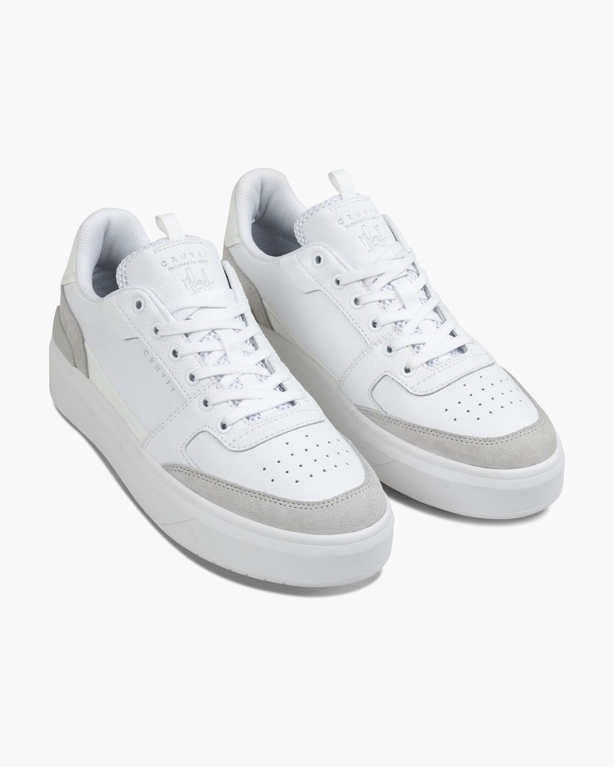 Endorsed Tennis, White/White, hi-res