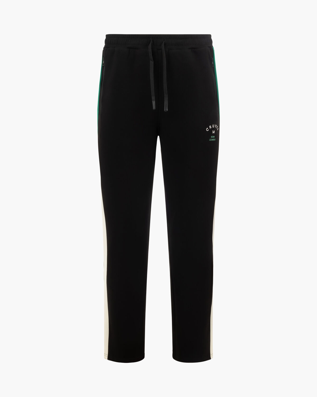 League 14 Jogger, Black/Green, hi-res