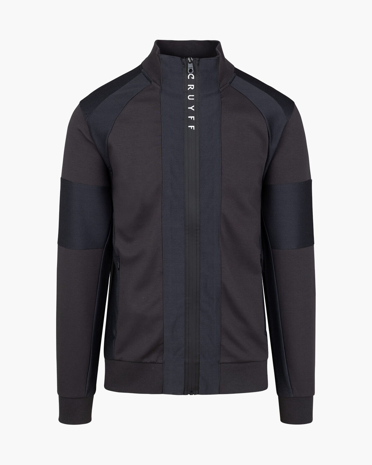 Etherio Track Top, Charcoal Grey, hi-res