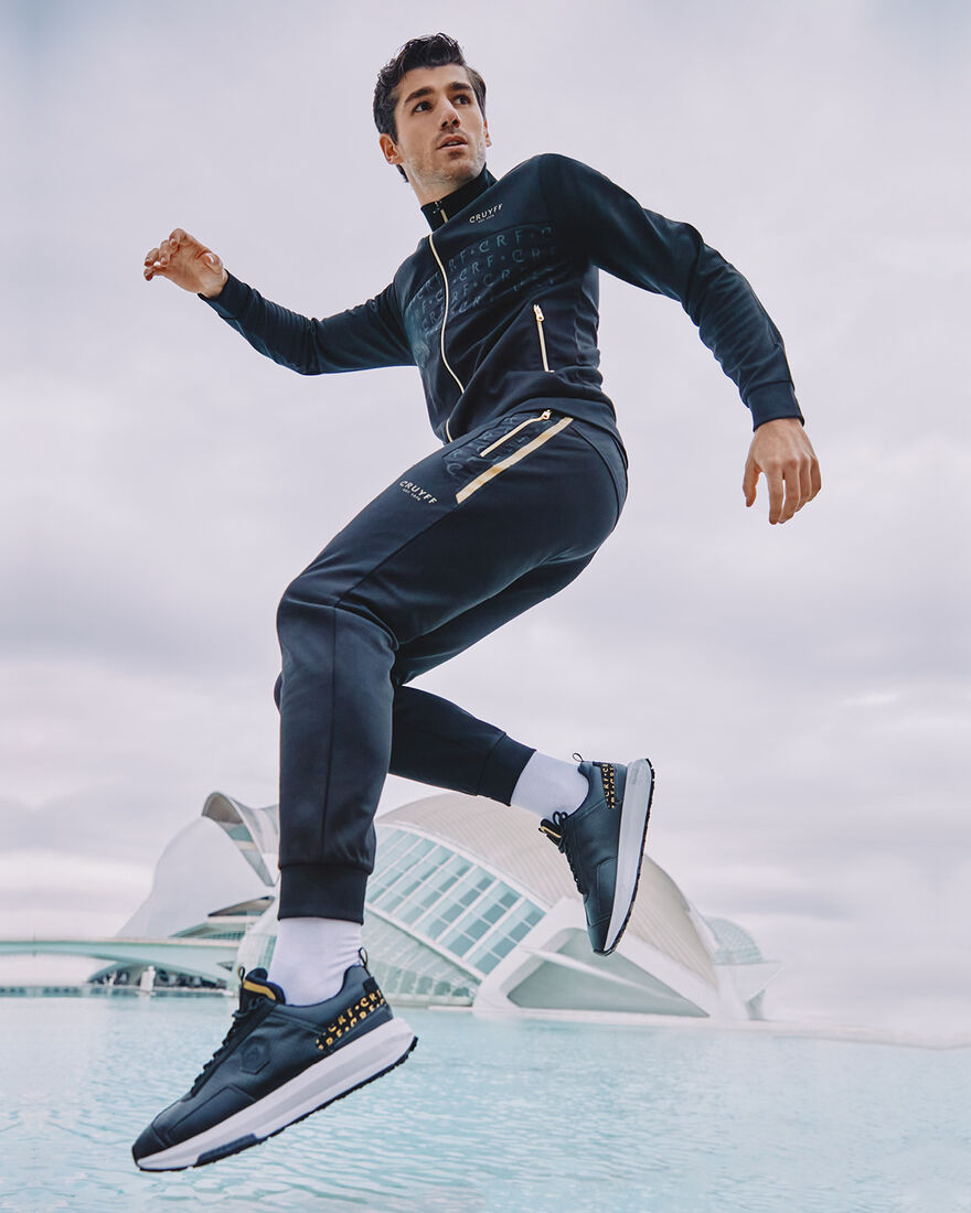 Gregory Track Pants - 65% Polyester 35 % Cotton, Black, hi-res
