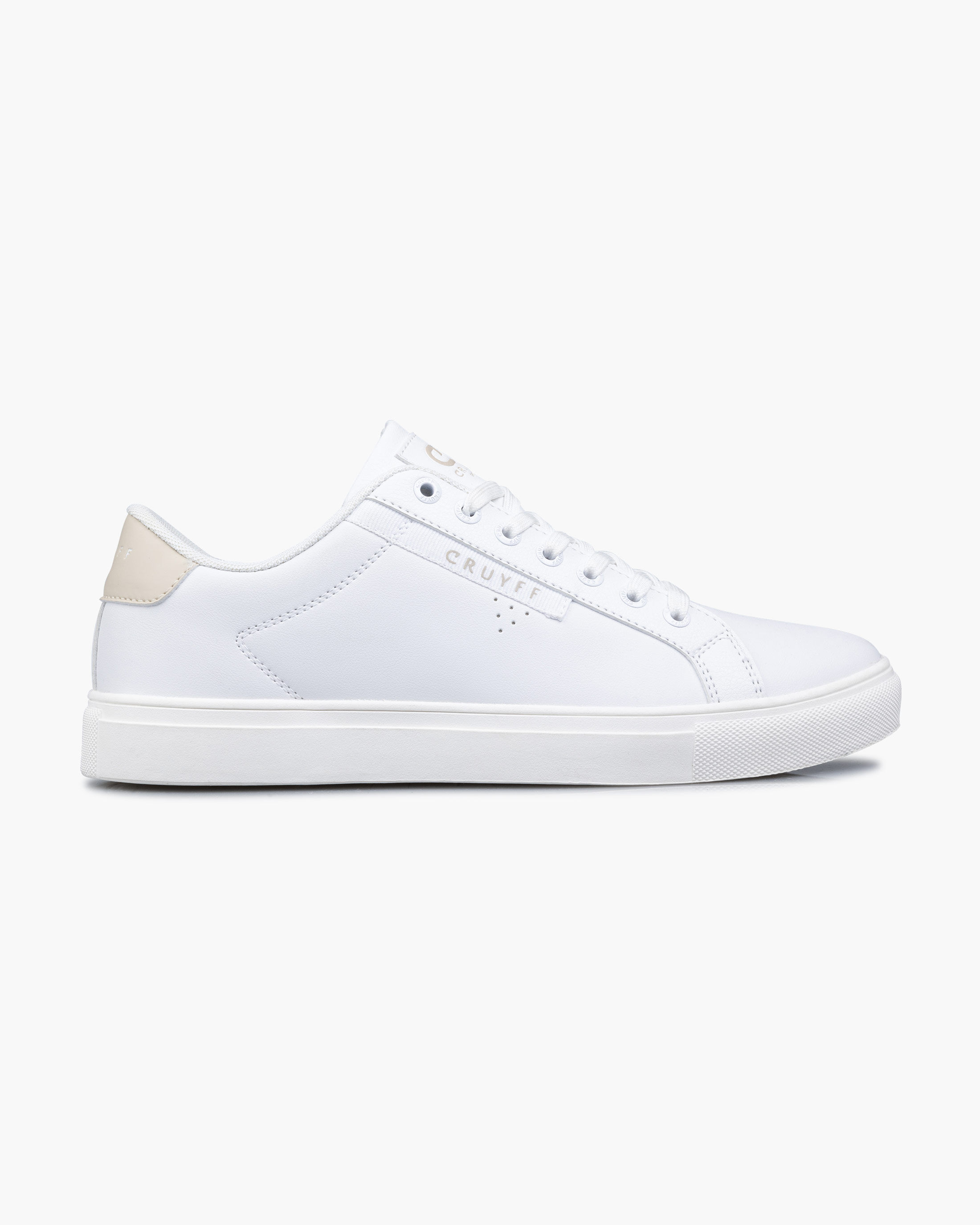 Mens white top cruyff trainers