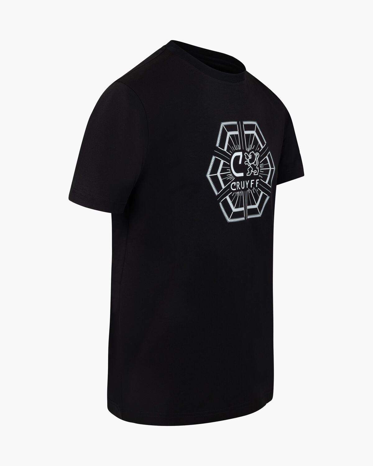 C-Lion Geo Tee, Black, hi-res