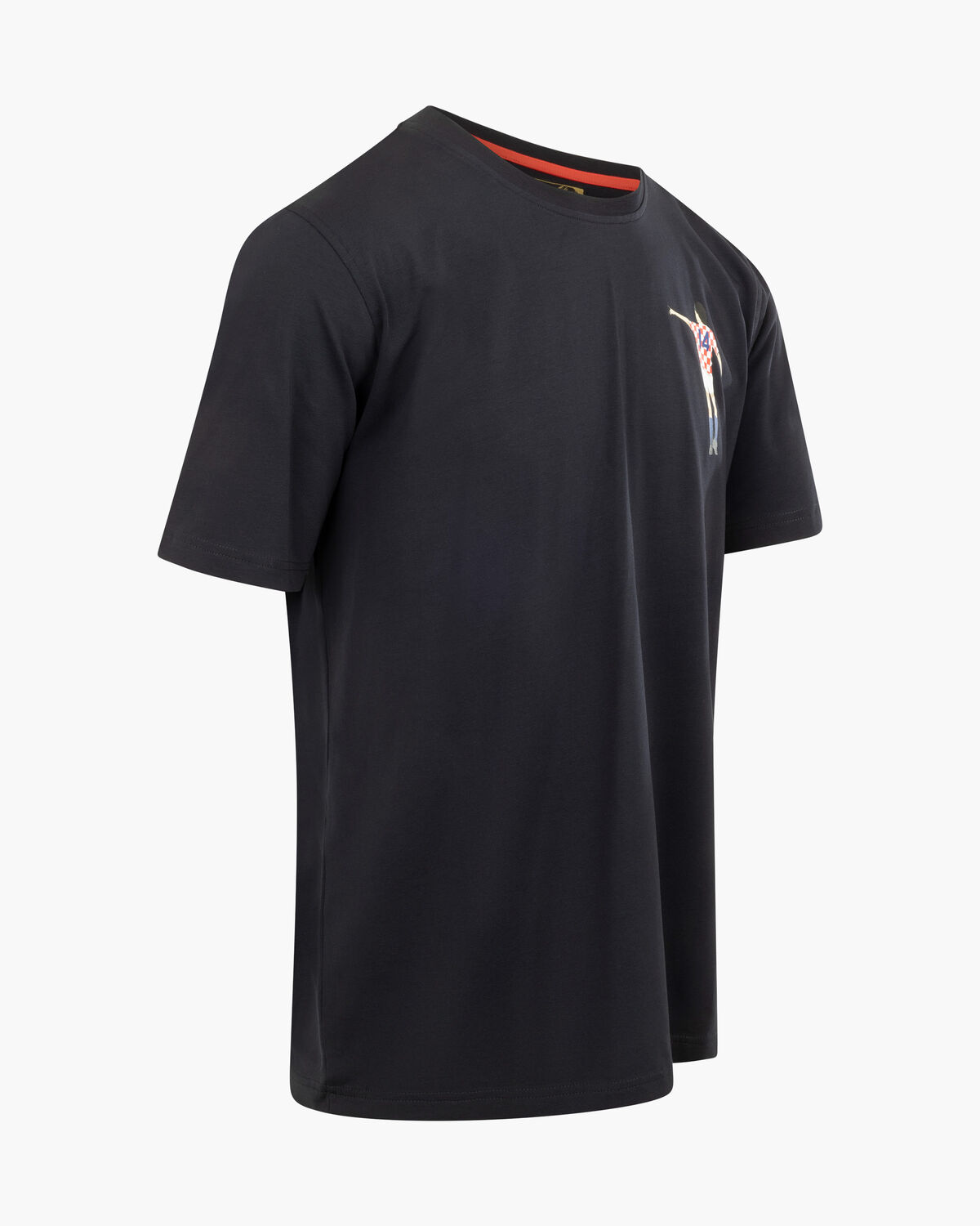 Dos Rayas Graphic Tee, Navy/Red, hi-res