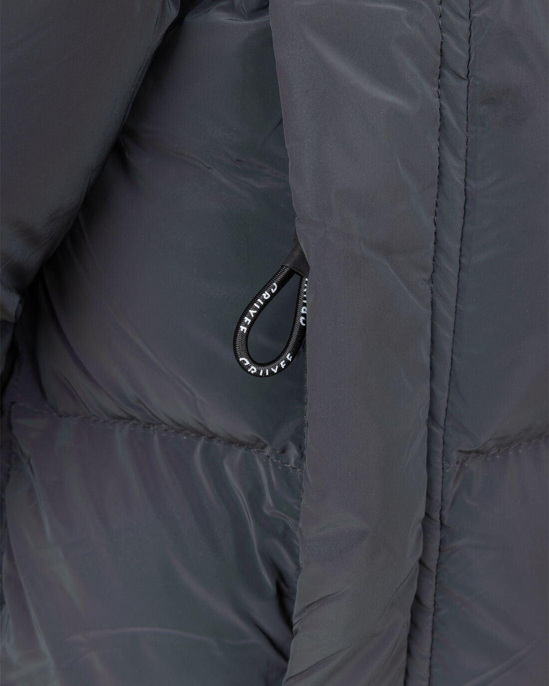 Reflective puffer sale jacket calvin klein