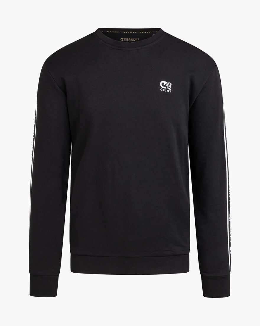 Xicota Crewneck, Black/White, hi-res