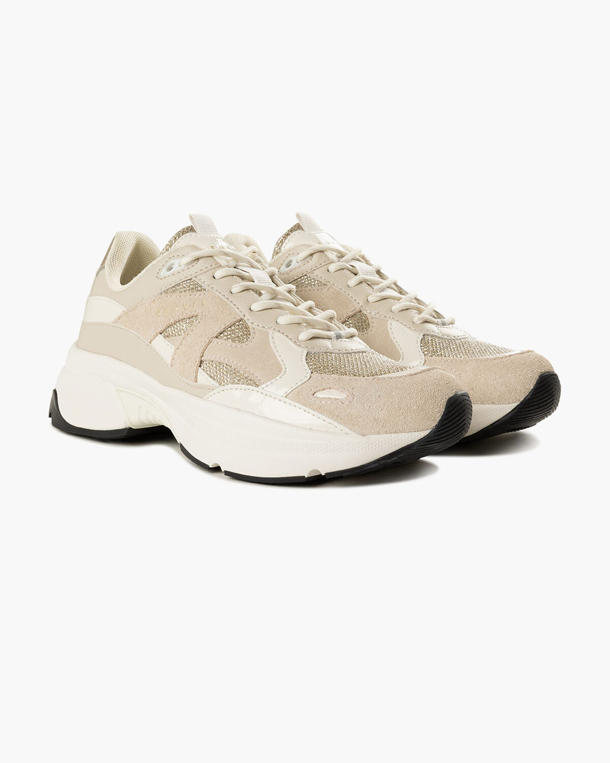 June - Tumbled/Textile/Suede, Crème, hi-res