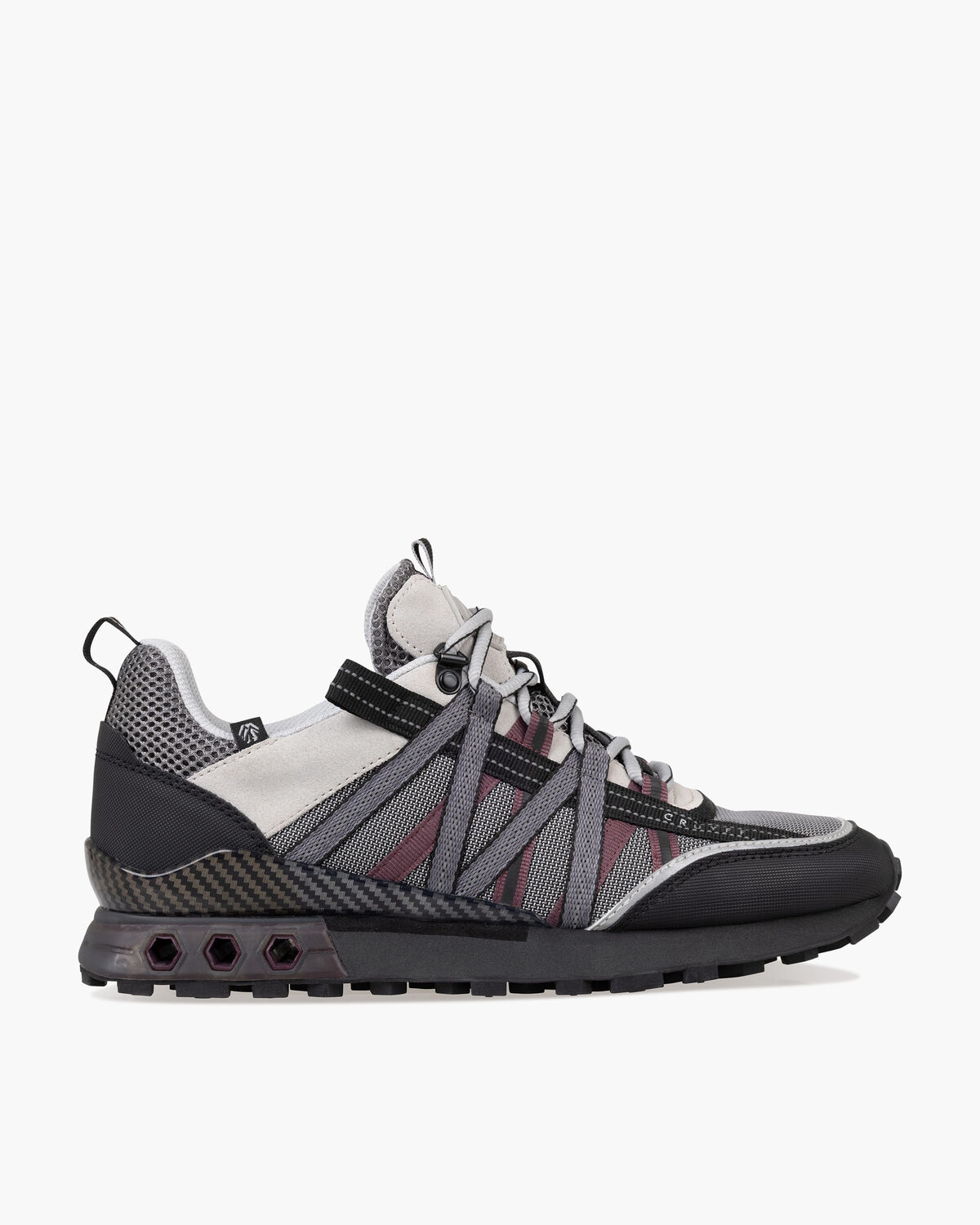 Fearia Hex-Tech // Montserrat, Grey/Red, hi-res