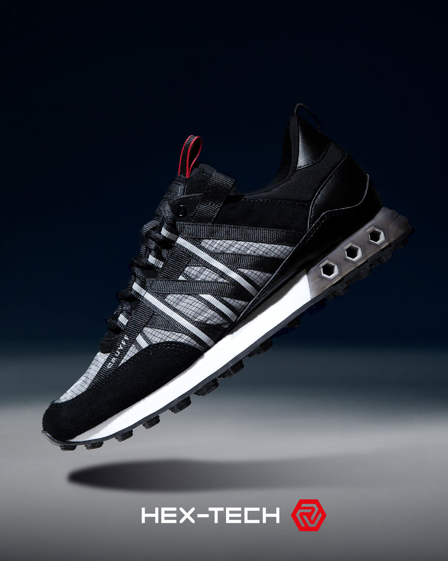 Fearia Hex - Grid Ripstop/Suede, Black/Grey, hi-res