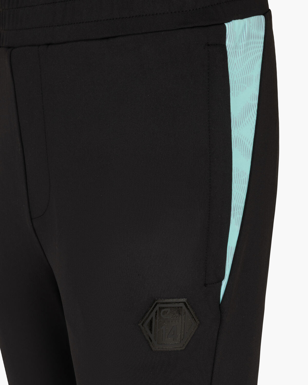 Mellite Trackpant, Black/Blue, hi-res