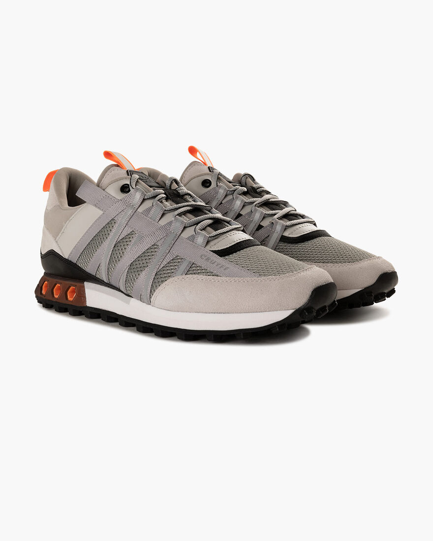 Fearia Hex - Titanium Mesh/Suede, Grey/Orange, hi-res