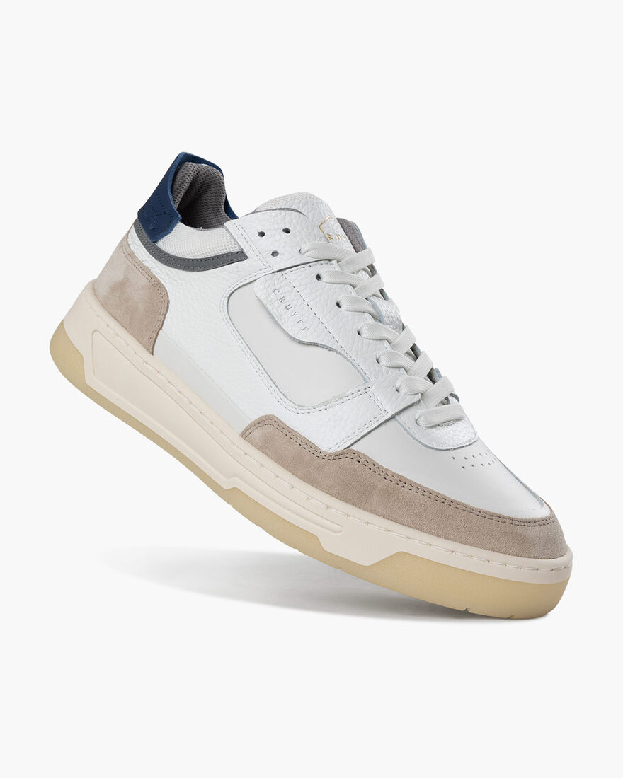 Nemes Mid - Soft Nappa/Suede, White/Blue, hi-res