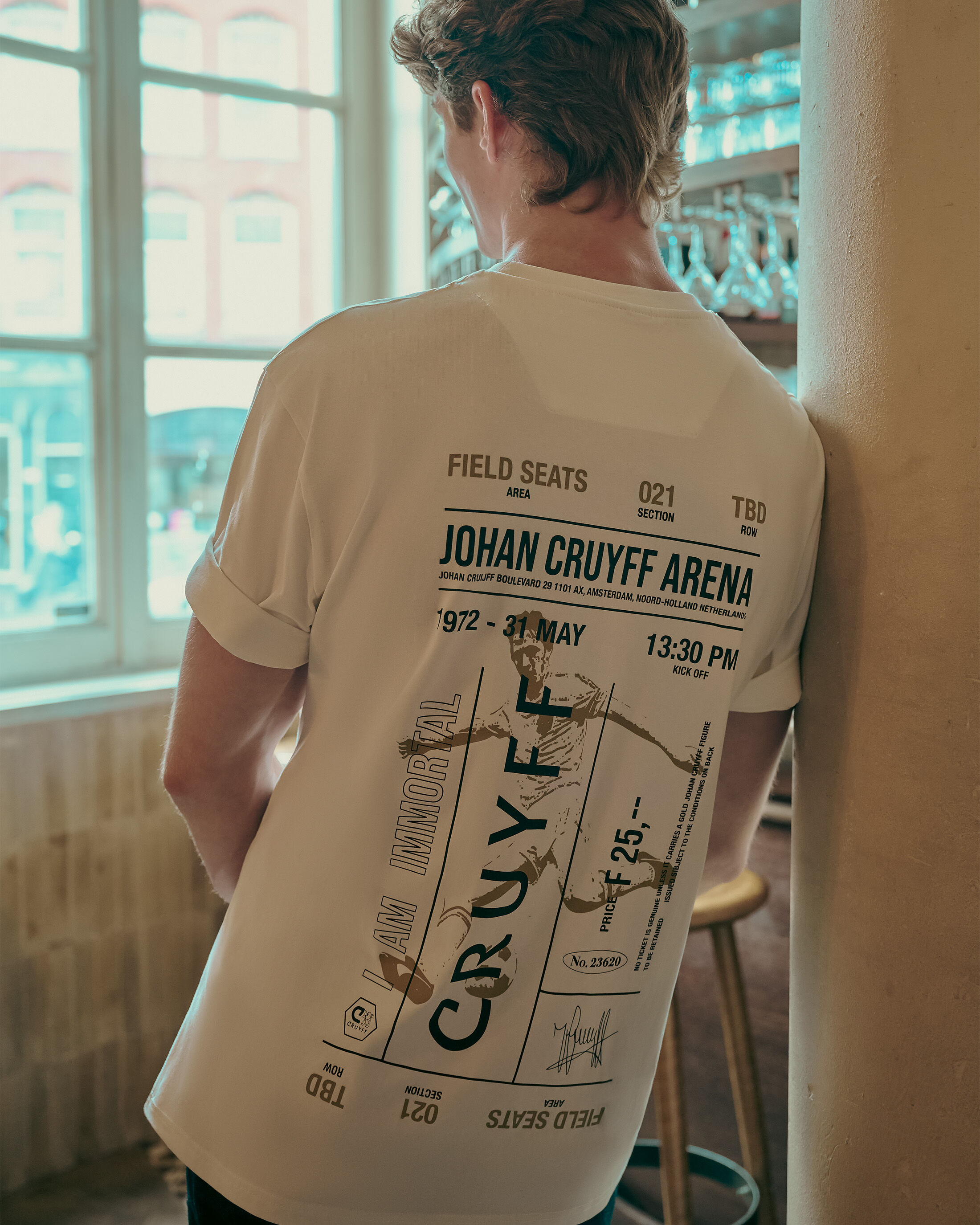 Shop Icon League Ticket Tee | Official Cruyff Webshop