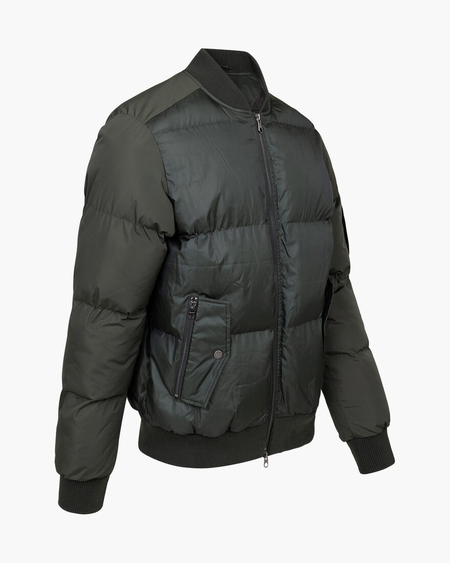 Aneto Bomber - Recycled Polyester, Green, hi-res