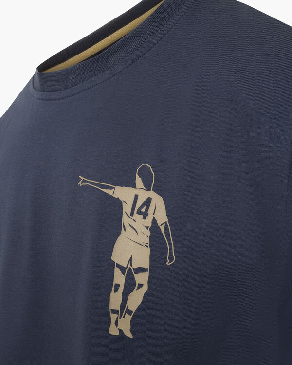 Dos Rayas Print Tee
