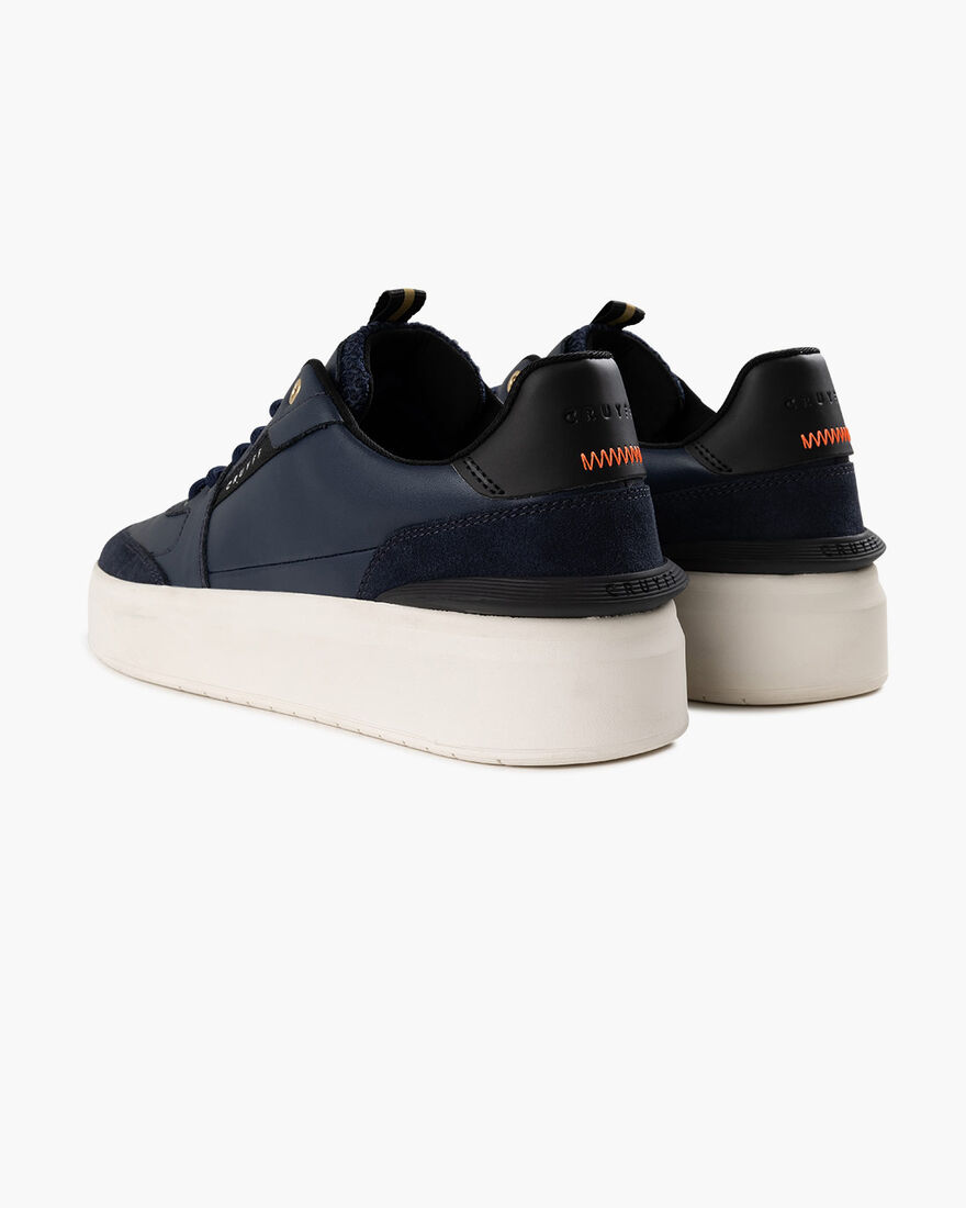 Endorsed Tennis - Soft Leather/Suede, Navy, hi-res