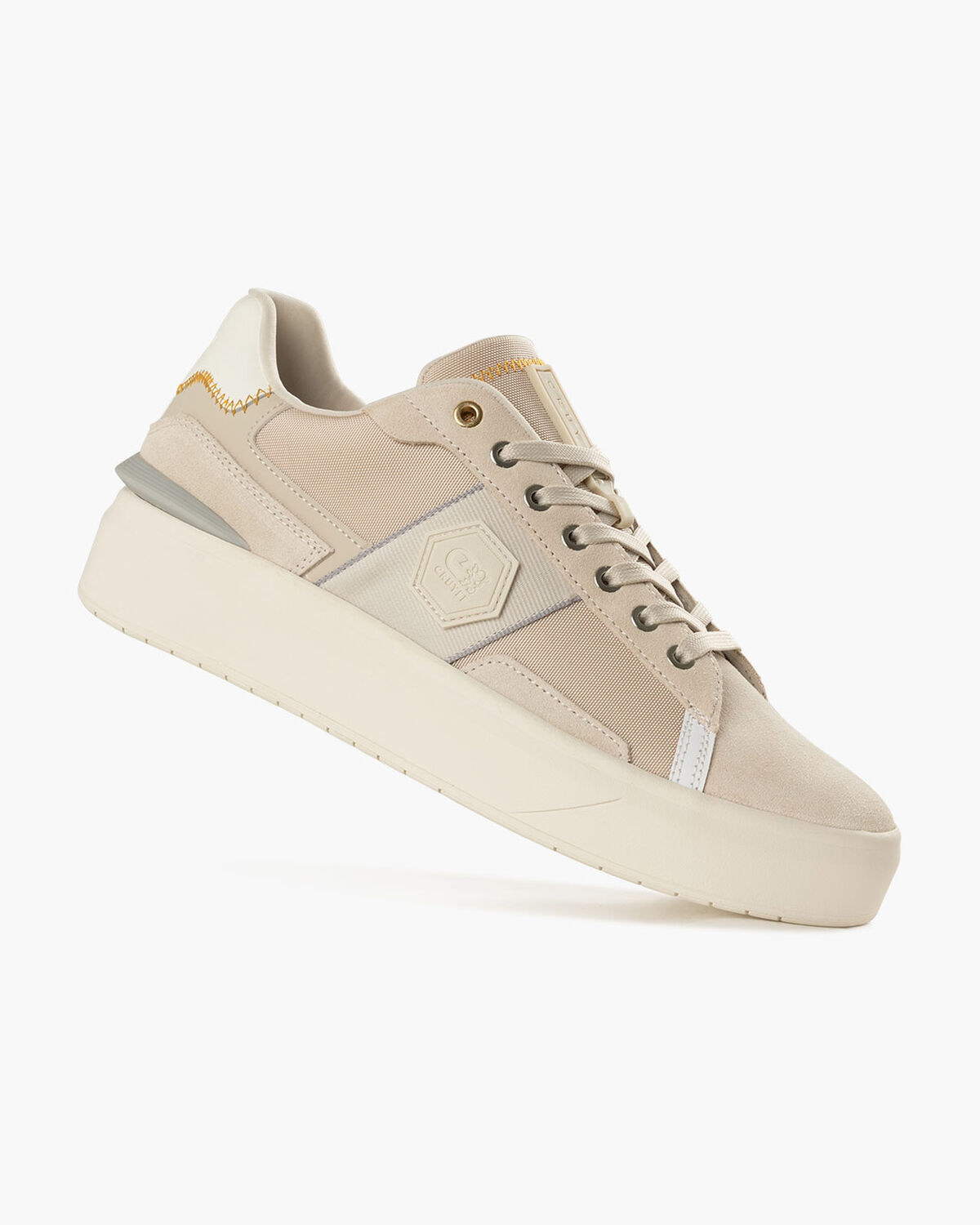 Charco - Nylon Canvas/Suede, Crème, hi-res