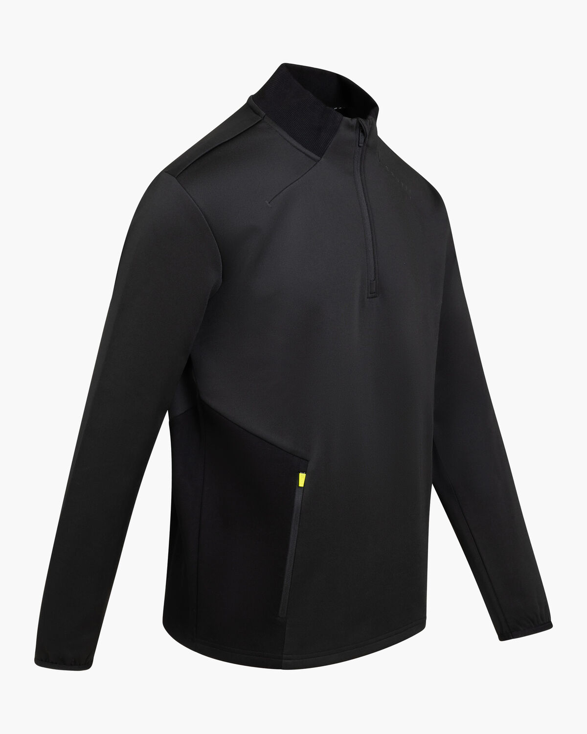 Maxout 1/4 Zip Sweat, Black, hi-res