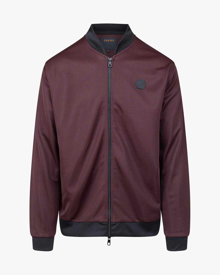 Culebra Bomber - 65% Polyester / 35% Cotton, Black/Brown, hi-res