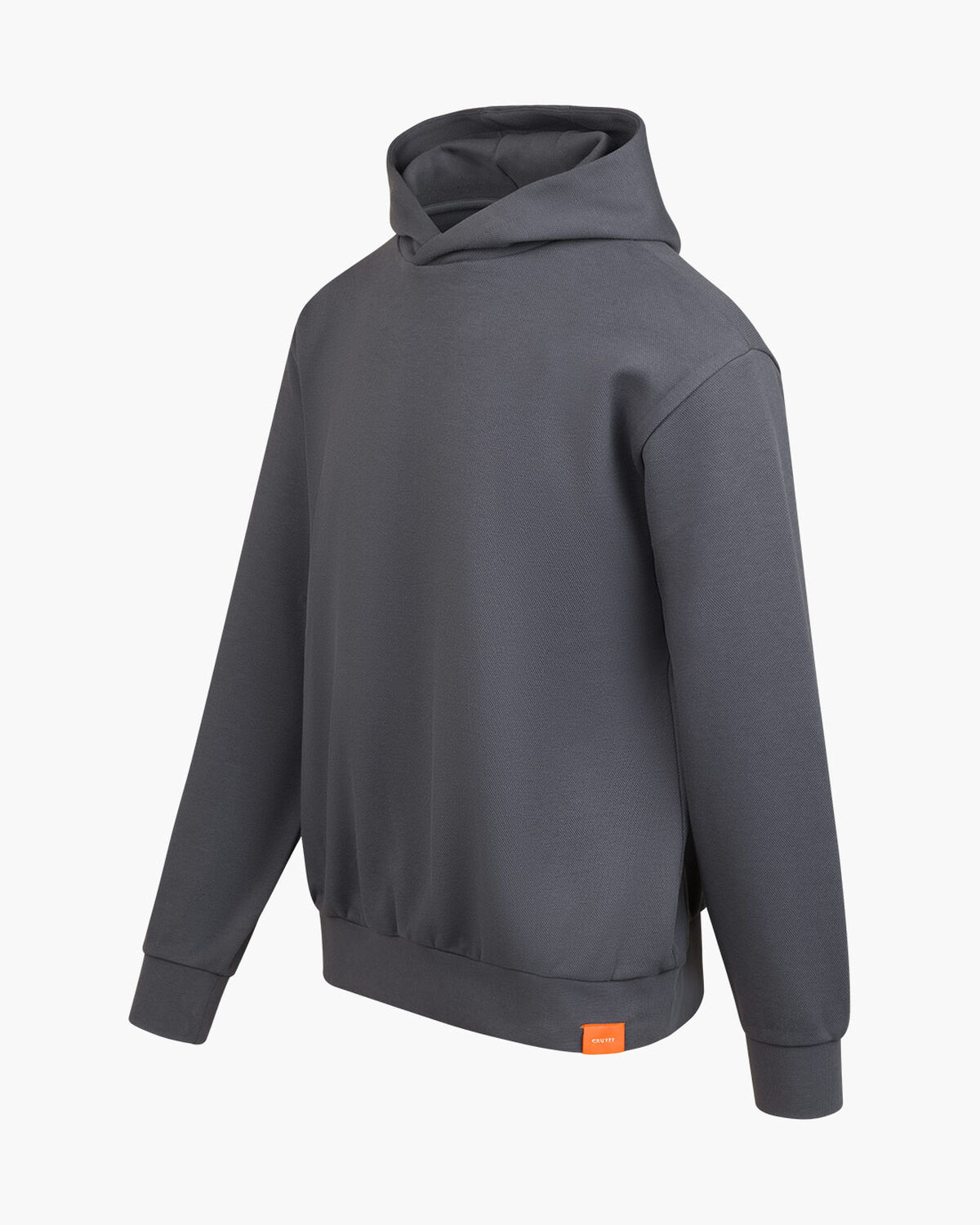 Pique Hoodie, Charcoal Grey, hi-res