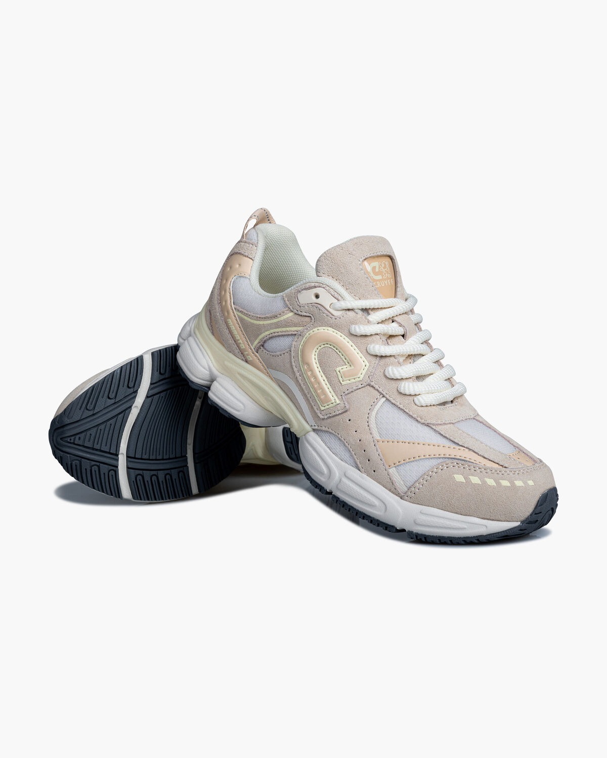 Marato Runner -Suede/Mesh, Crème, hi-res