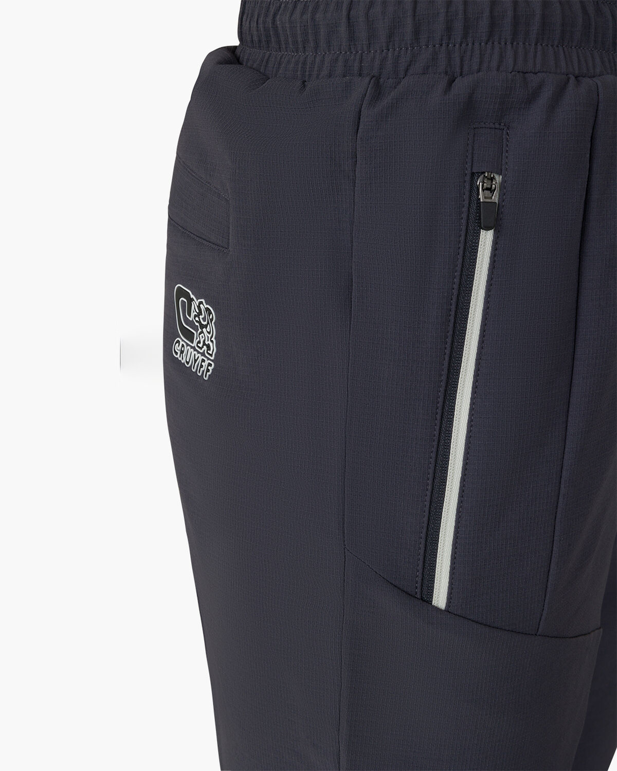 Ripstop Fleece Trackpants, Charcoal Grey, hi-res