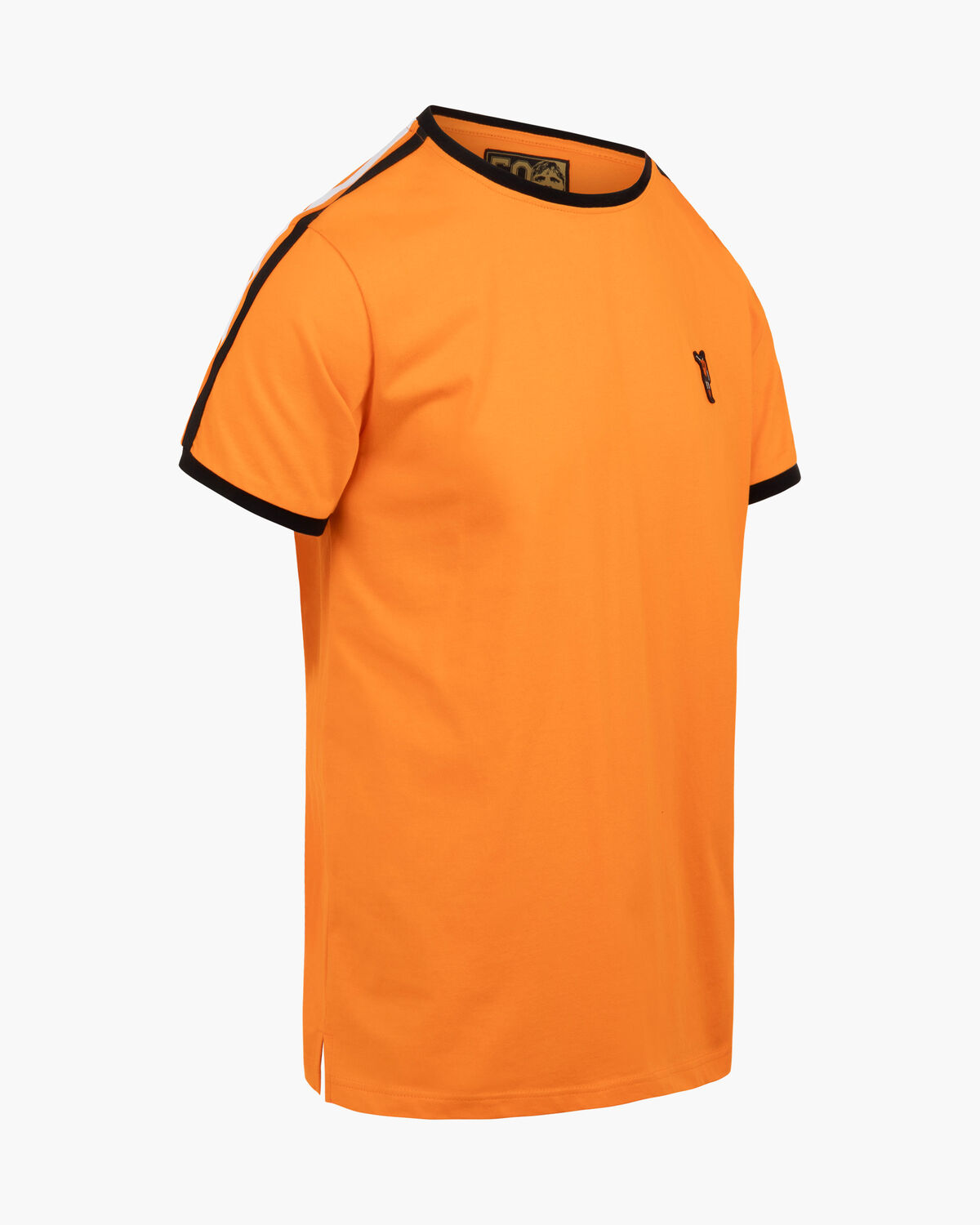 Dos Rayas Ringer Tee, Orange, hi-res