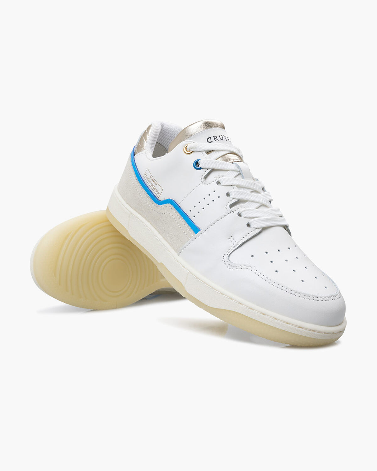 Tribuna Lux, White/Blue, hi-res