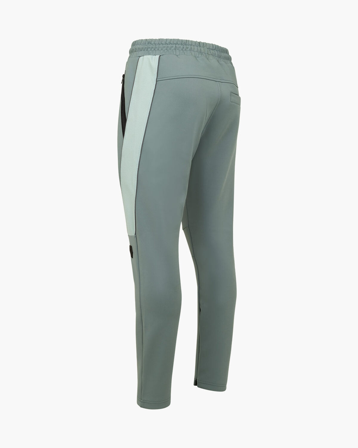 Zayne Scuba Track Pants - 95% Polyester 5% Elastan, Lead Blue, hi-res
