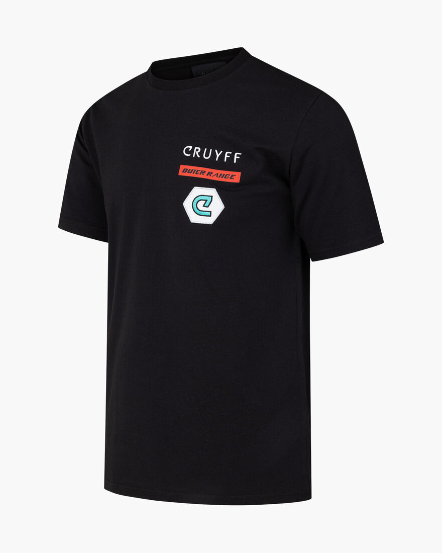 Outerrange Tee, Black, hi-res