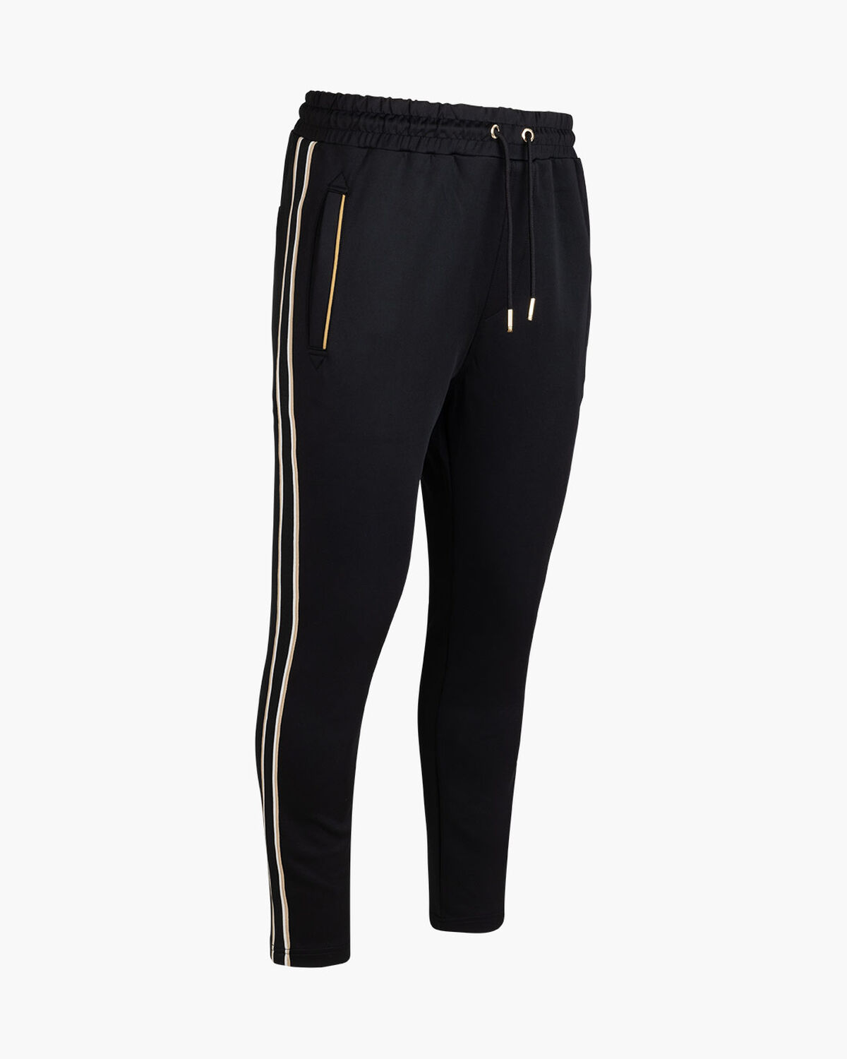 Santino zip pant -95% Polyester / 5%Elastane, Black, hi-res