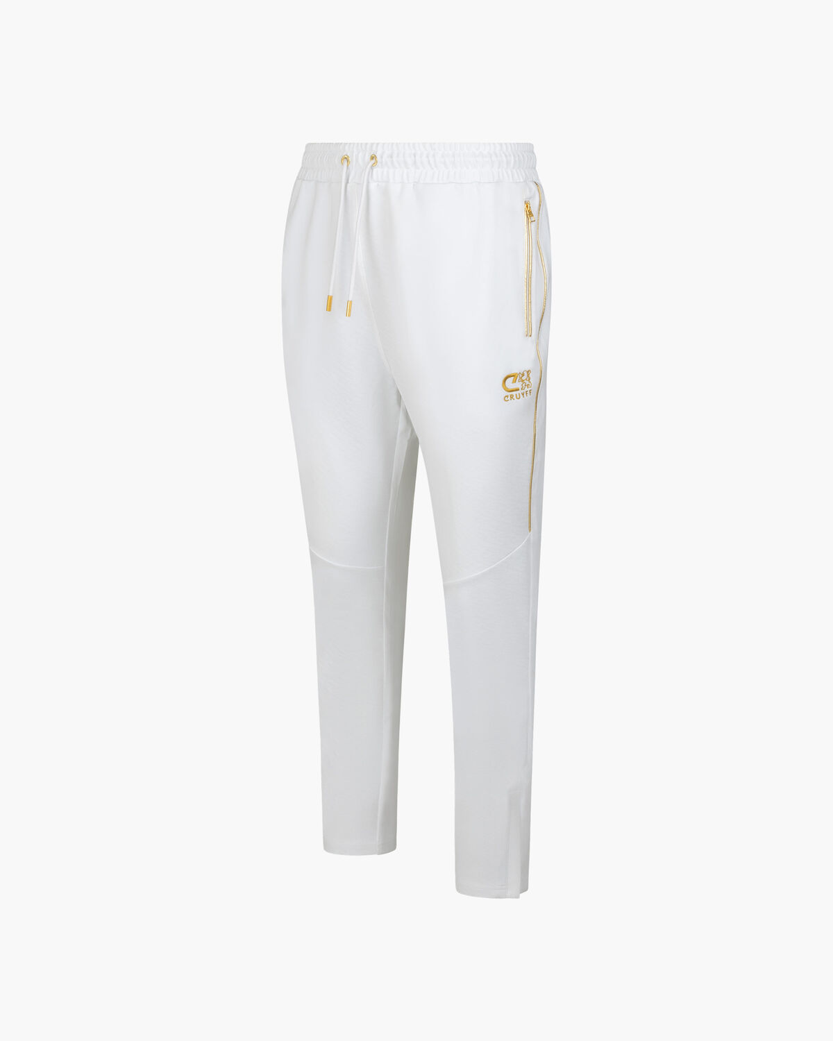 Carlos Trackpants, White/Gold, hi-res