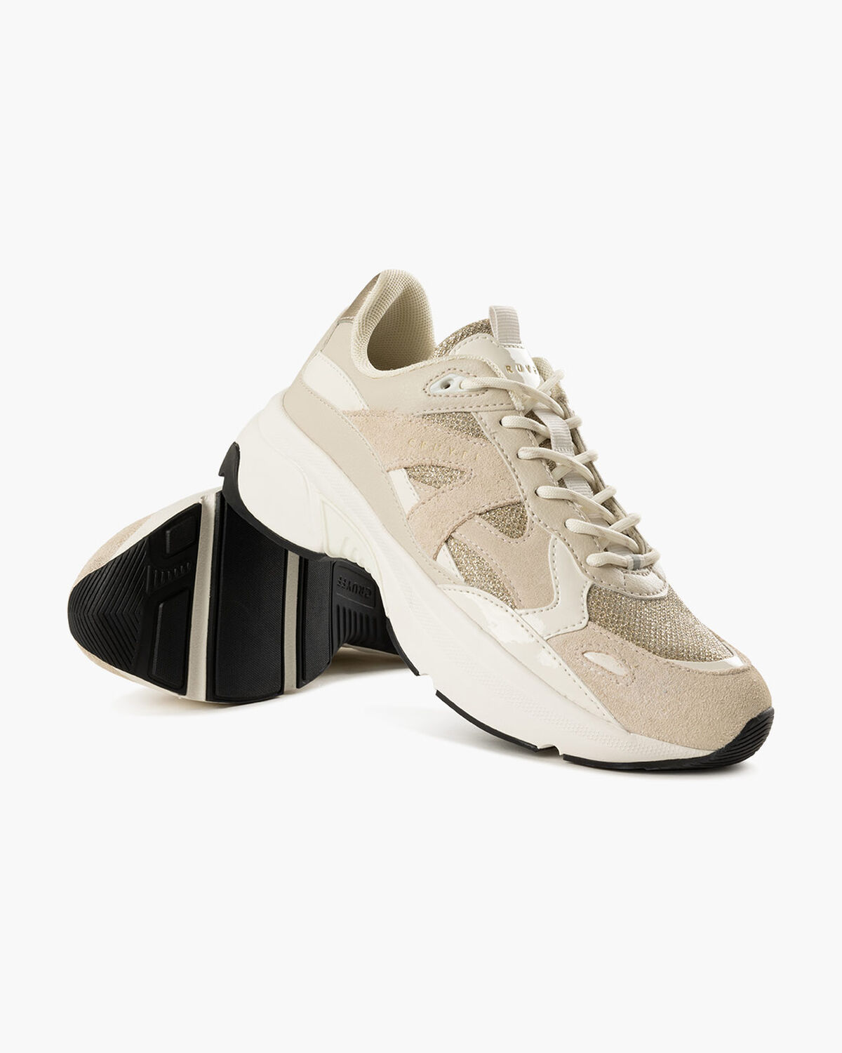 June - Tumbled/Textile/Suede, Crème, hi-res