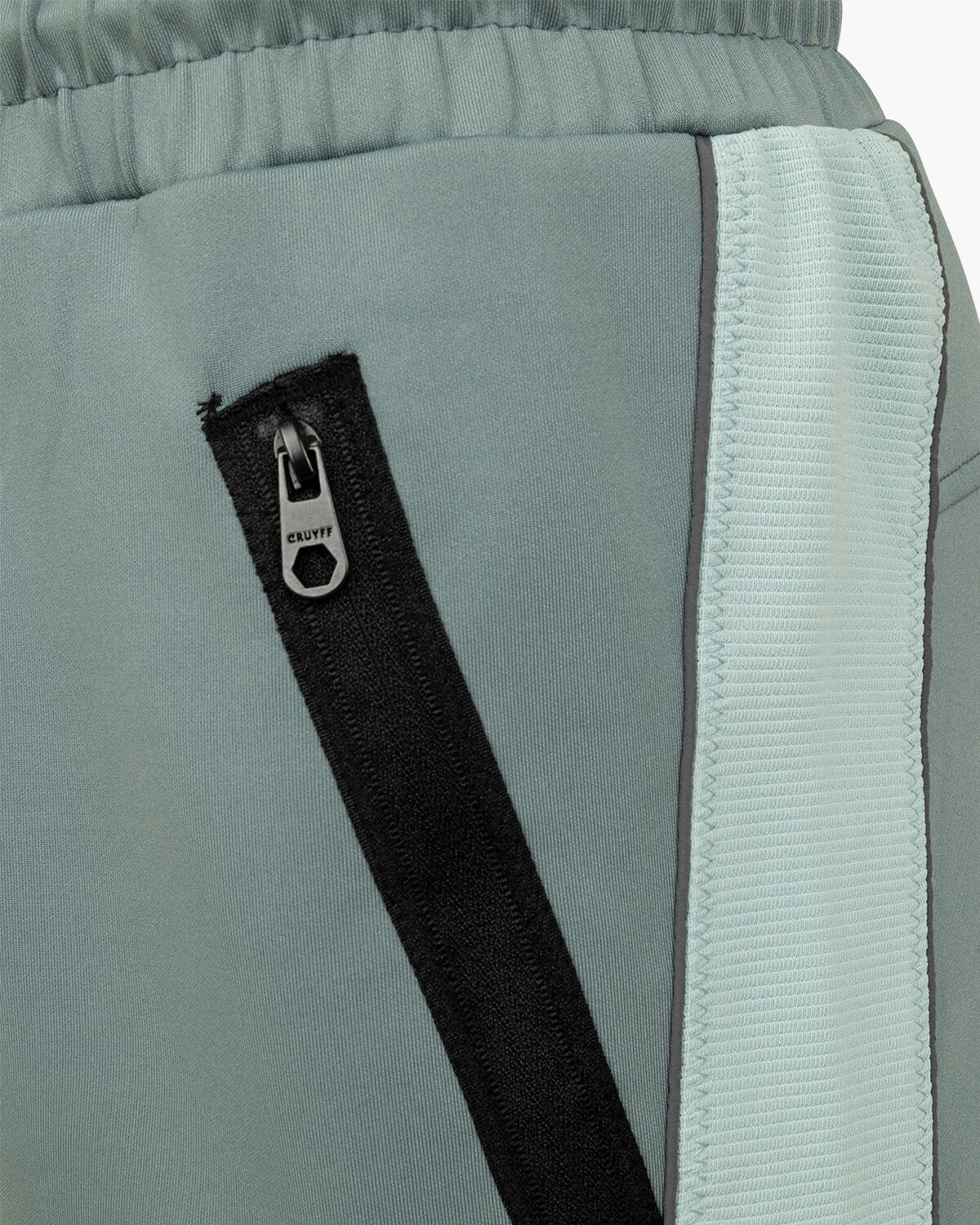 Zayne Scuba Track Pants - 95% Polyester 5% Elastan, Lead Blue, hi-res