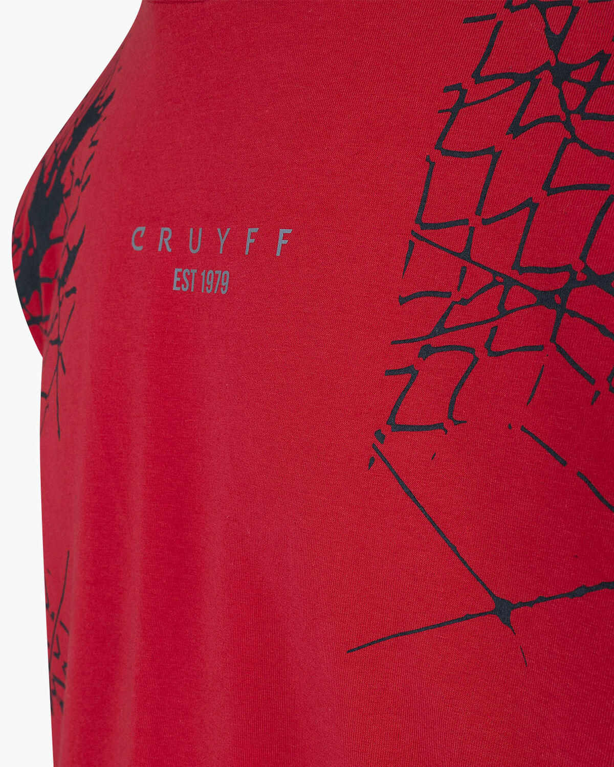 Rafael Tee  - 95% Cotton / 5% Elastane, Red, hi-res