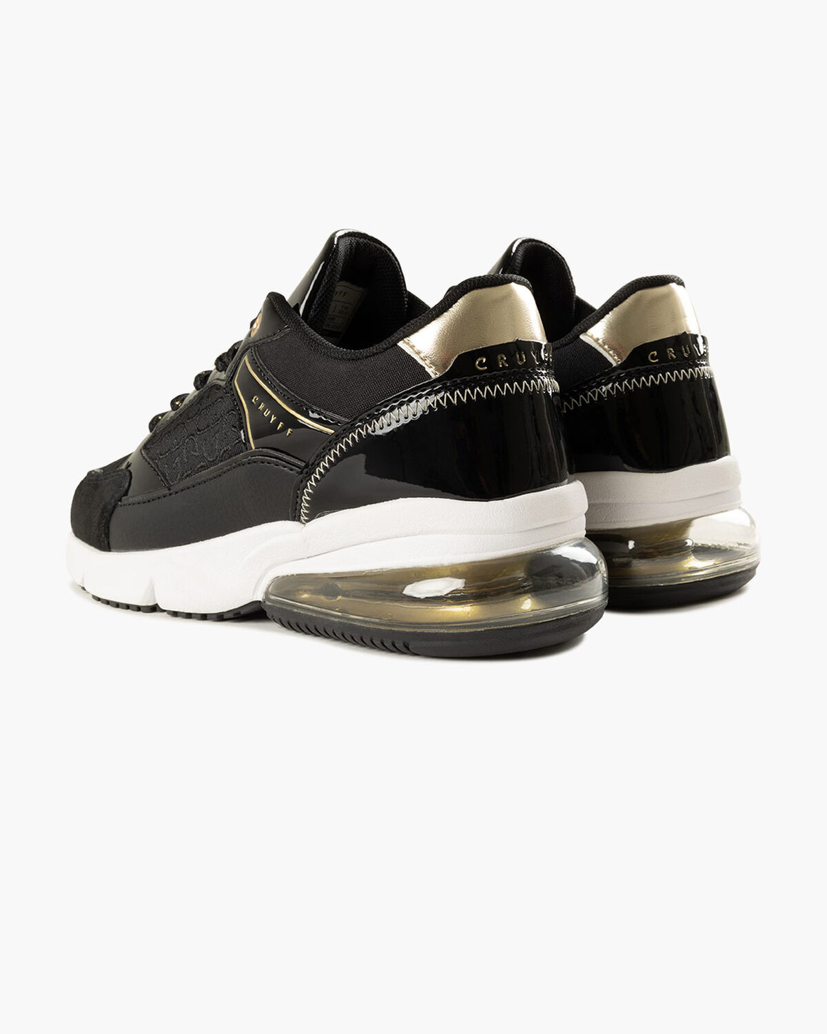 Diamond Lux - Tumbled/Textile/Patent, Black, hi-res