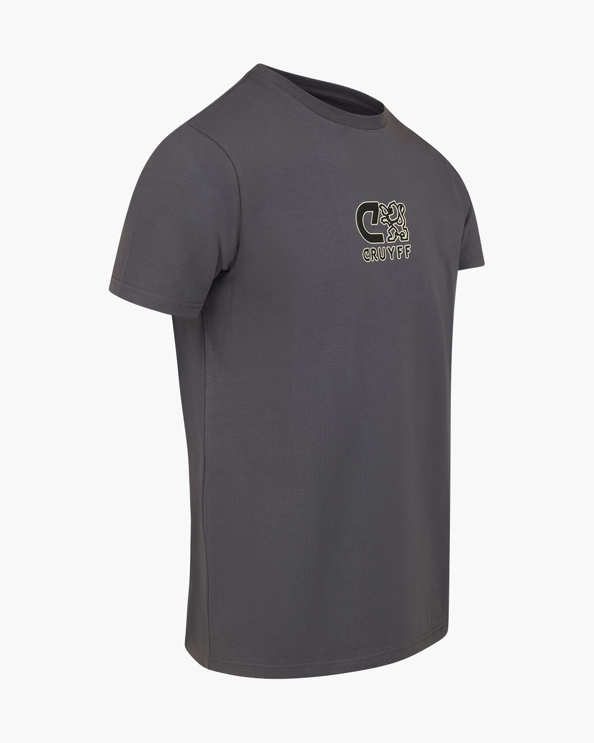 C-lion Outlined Graphic Tee, Charcoal Grey, hi-res