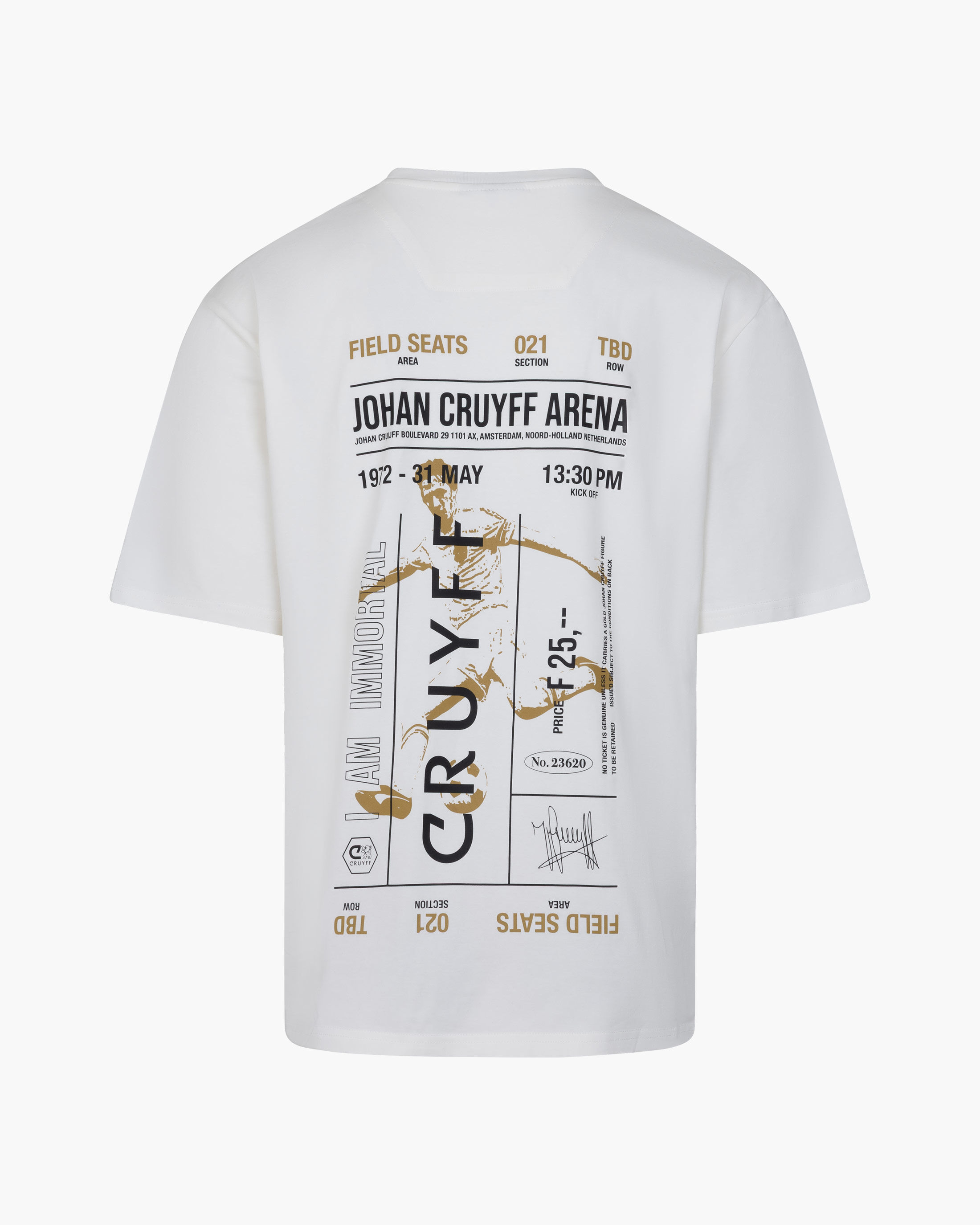 Shop Icon League Ticket Tee | Official Cruyff Webshop