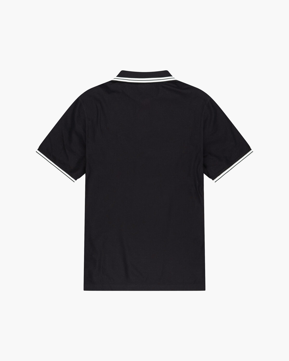 Luxury Piquet Polo, Black, hi-res