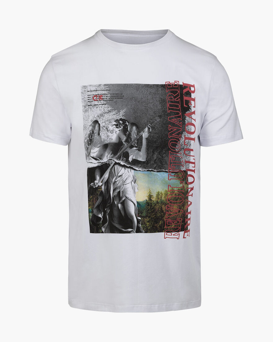 Angeles Tee  - 95% Cotton / 5% Elastane, White, hi-res