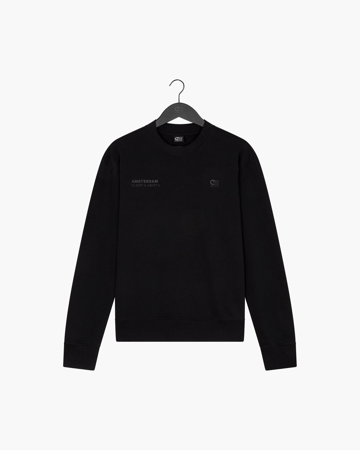 City Pack Crewneck AMS, Black, hi-res