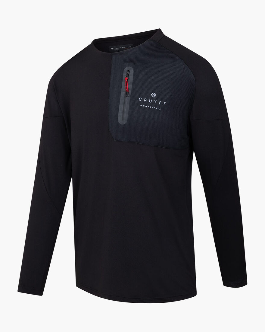 Montserrat Limits LS - 92%Polyester 8%Spandex, Black, hi-res