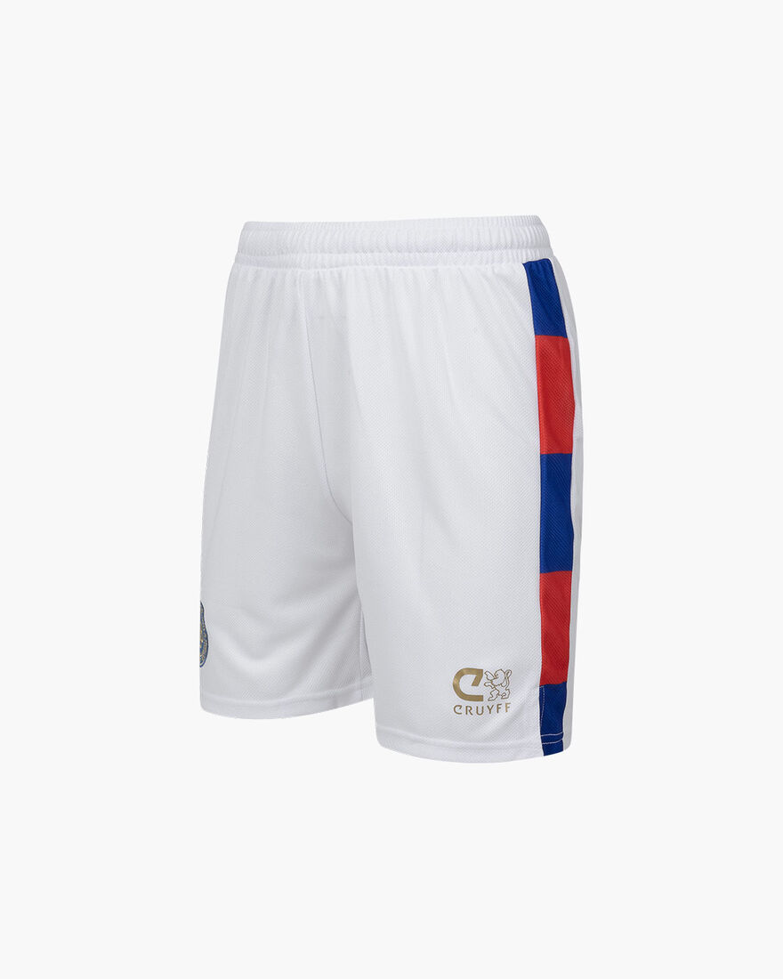Cruyff Bibo - El Flaco Short, White/Red, hi-res