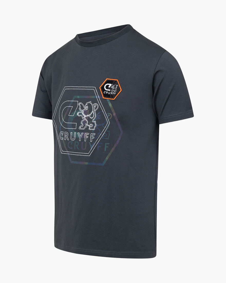 Sanser Tee, Charcoal Grey, hi-res
