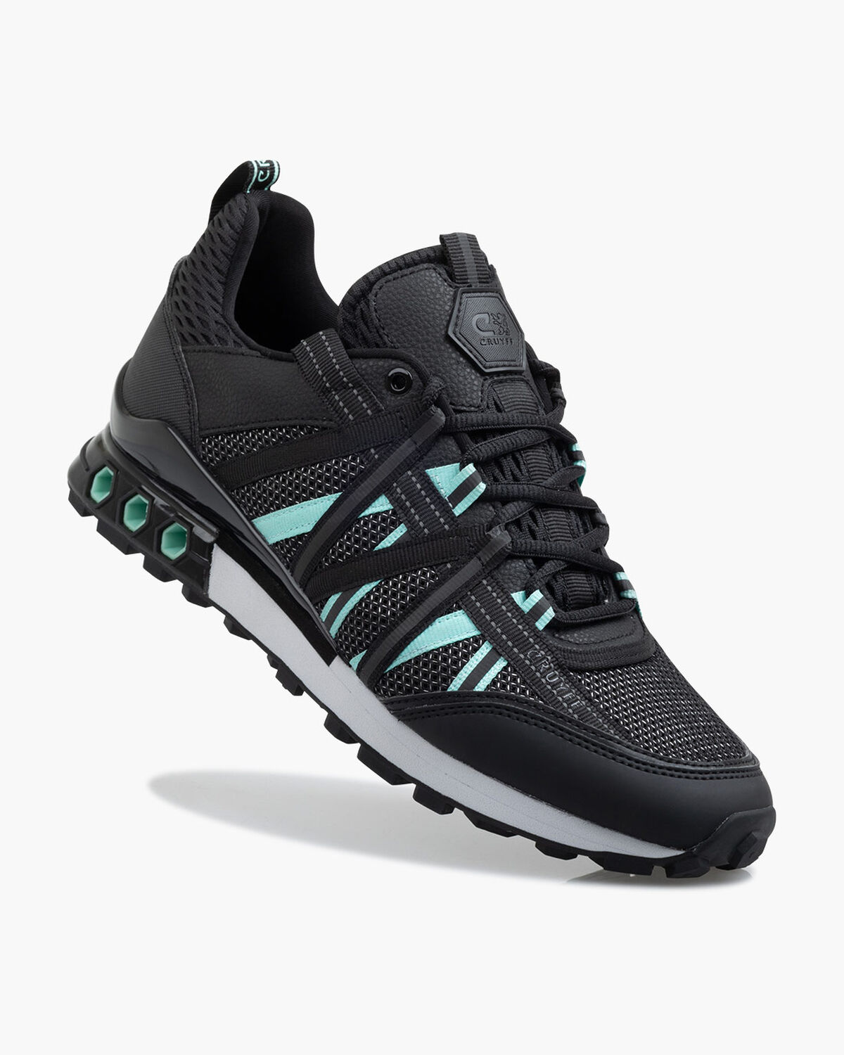 Fearia Hex - Tech, Black/Green, hi-res