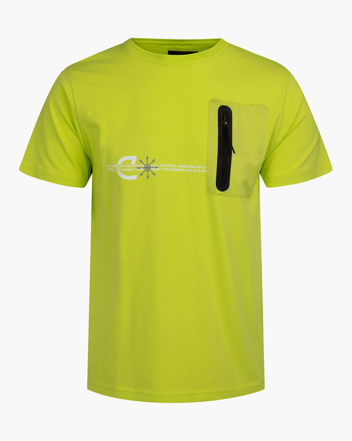 Ray Tee - 95% Cotton 5% Elastane, Lime, hi-res