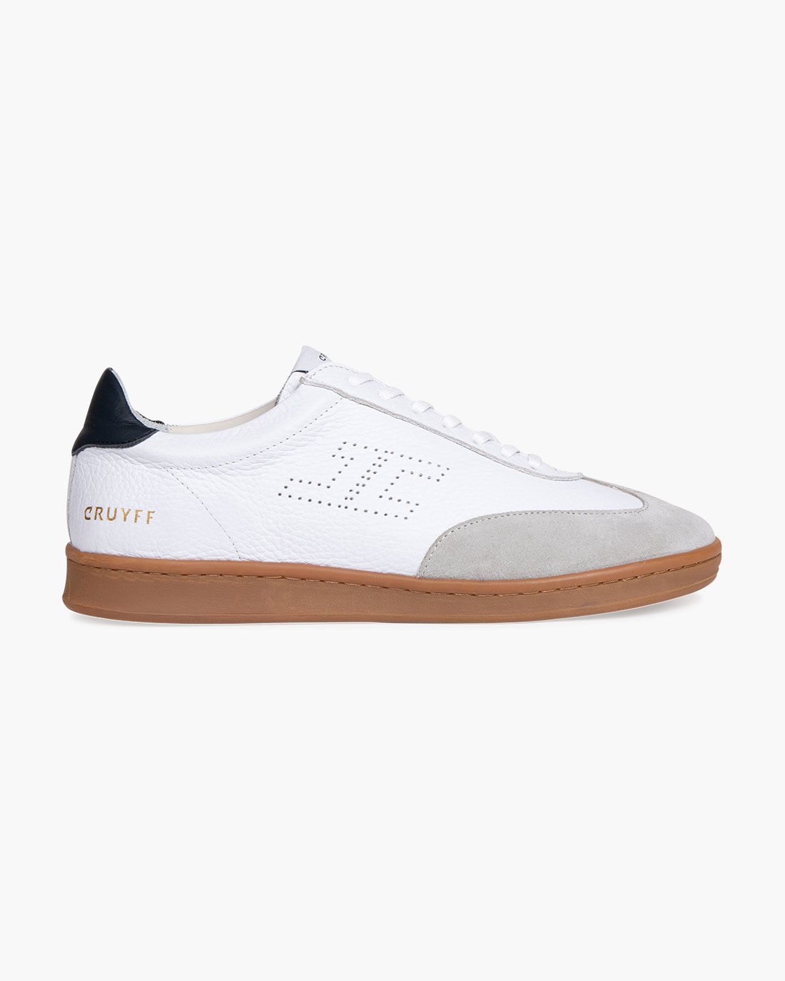White soft leather trainers new arrivals